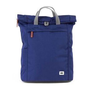 NWT ORI London FINCHLEY A MINERAL RECYCLED CANVAS backpack, navy $110